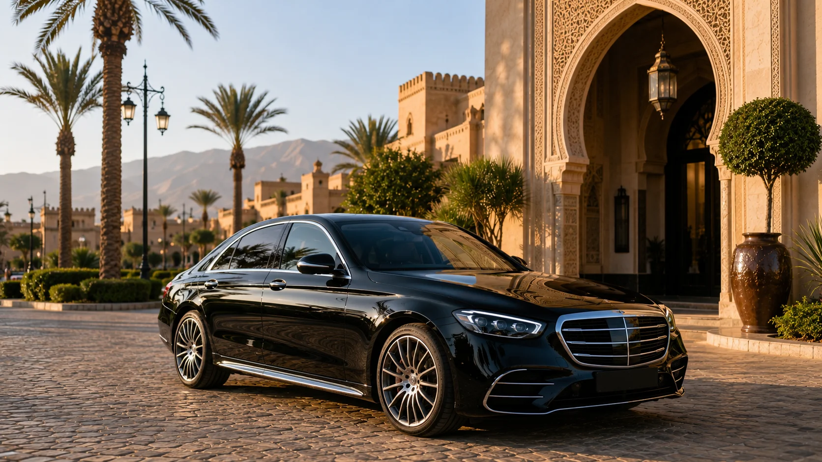 luxury car rental in Morocco