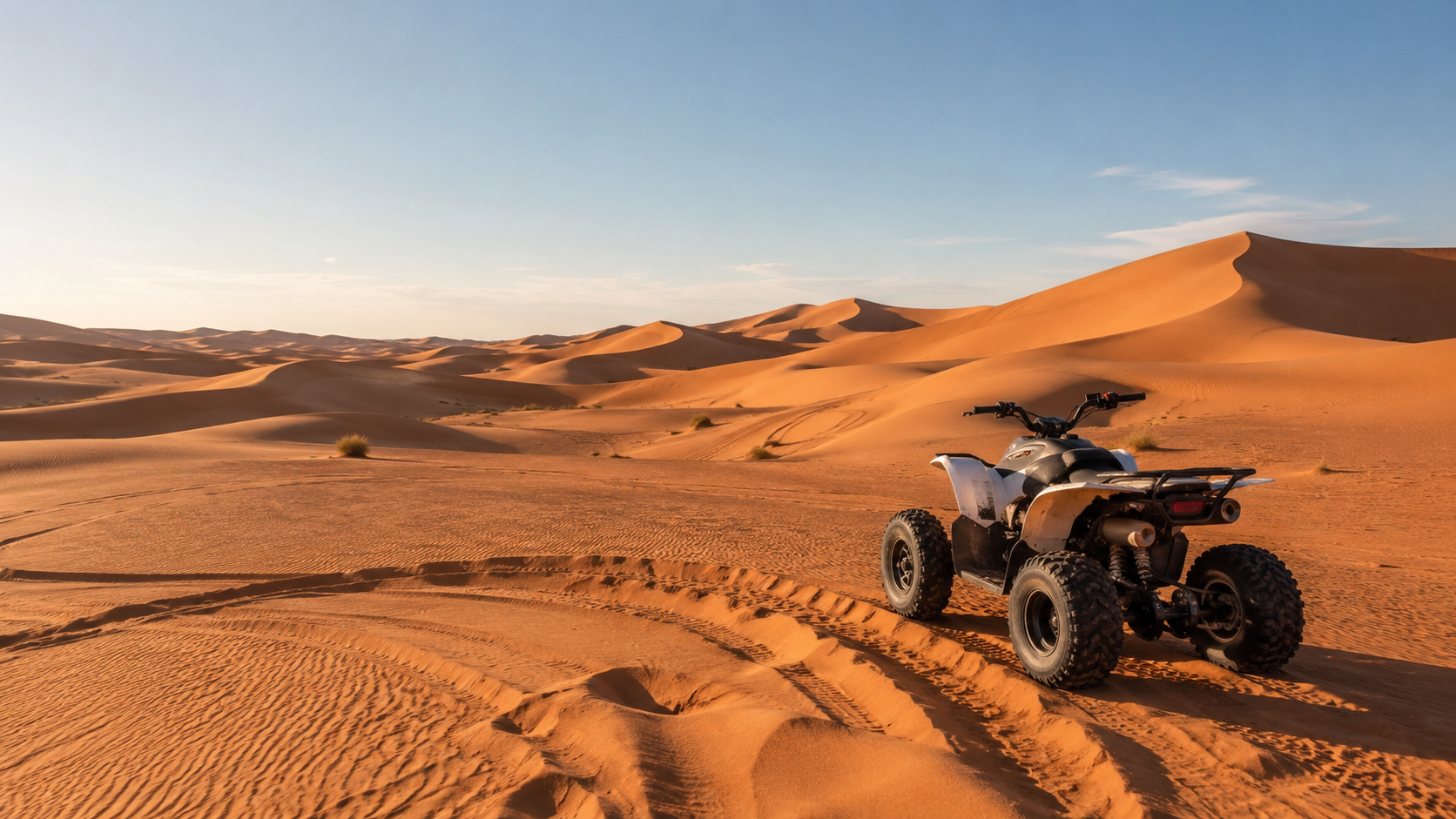 Merzouga Quad Tours Real Sahara Dunes